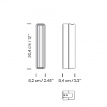 Estadio Singular Vägglampa White Estadio Singular Vägglampa White