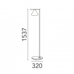 Captain Flint Outdoor Golvlampa Deep Brown/Travertino Imperiale Captain Flint Outdoor Golvlampa Deep Brown/Travertino Imperiale