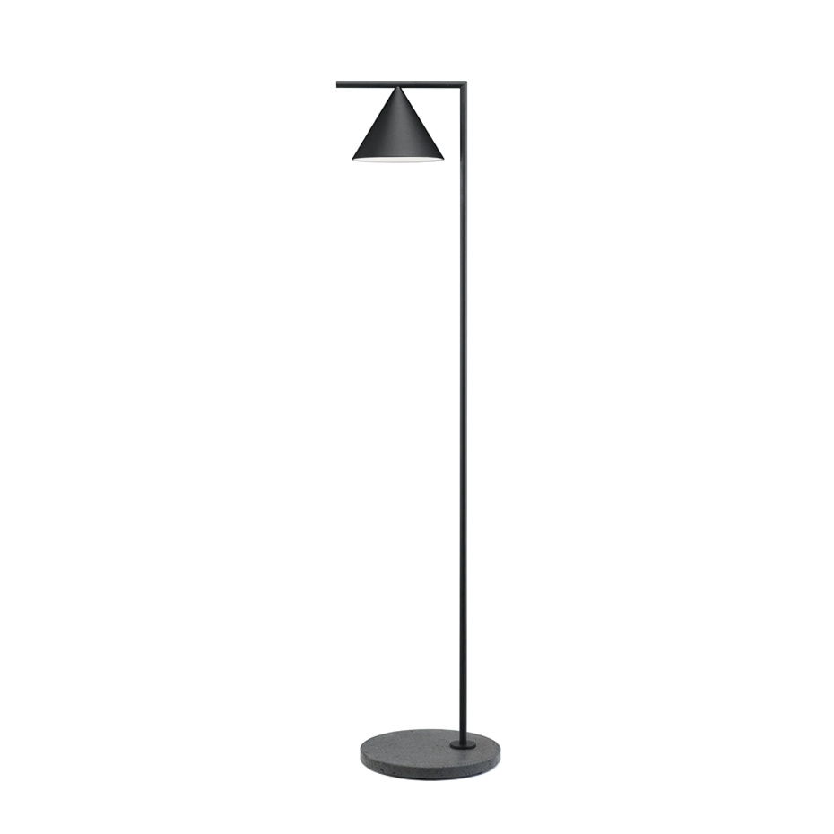 Captain Flint Outdoor Golvlampa Black/Black Lava