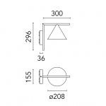 Captain Flint W1 Outdoor Vägglampa Brass Finish IP65 Captain Flint W1 Outdoor Vägglampa Brass Finish IP65