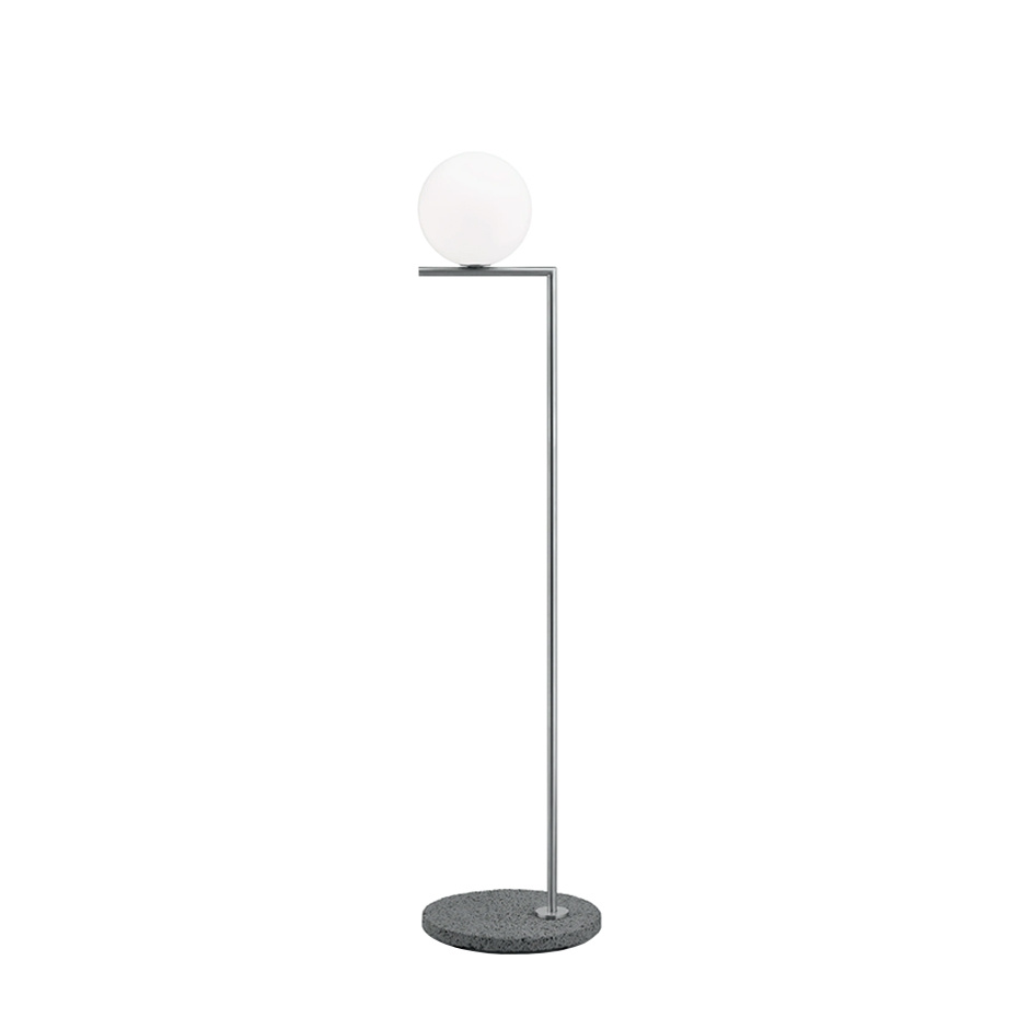 IC Lights F1 Outdoor Golvlampa Brushed Stainless Steel/Occhio di Pernice