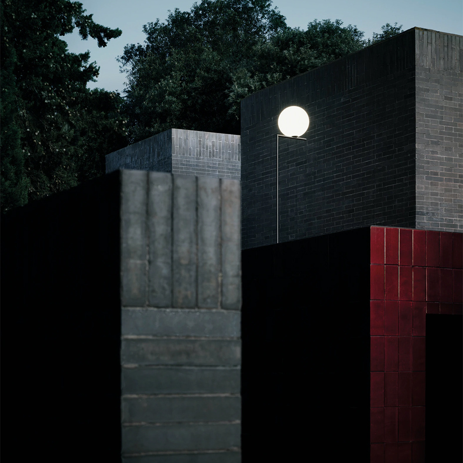 IC Lights F1 Outdoor Golvlampa Brushed Stainless Steel/Occhio di Pernice