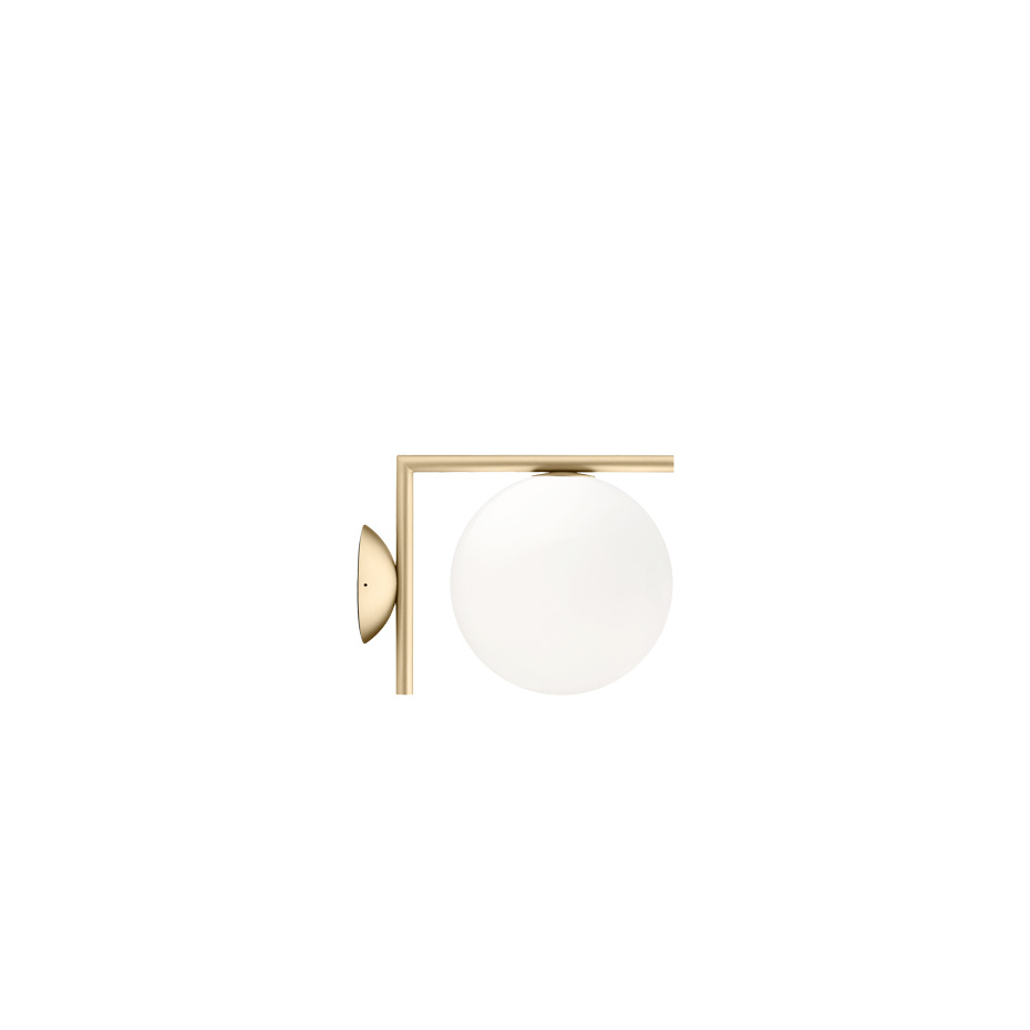 IC Lights C/W1 Outdoor Tak/Vägglampa Brushed Brass IP44