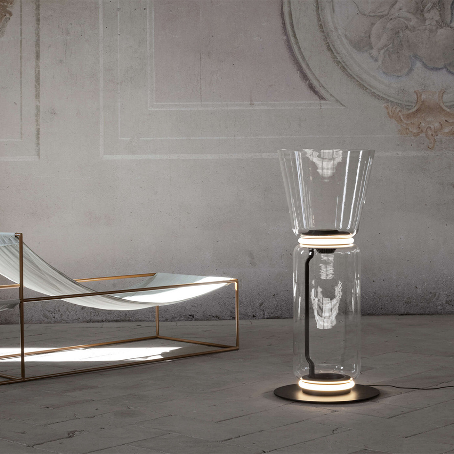 Noctambule F1 Golvlampa High Cylinder & Cone