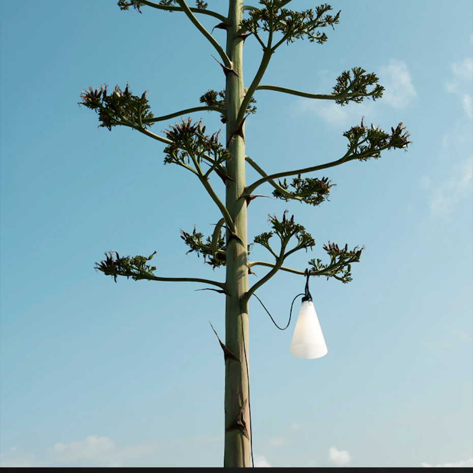 Mayday Outdoor Bordslampa/Golvlampa Leaf Green