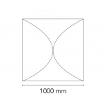 Ariette 2 Taklampa/Vägglampa Fabric Ariette 2 Taklampa/Vägglampa Fabric