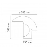 Biagio Bordslampa White Marble Biagio Bordslampa White Marble