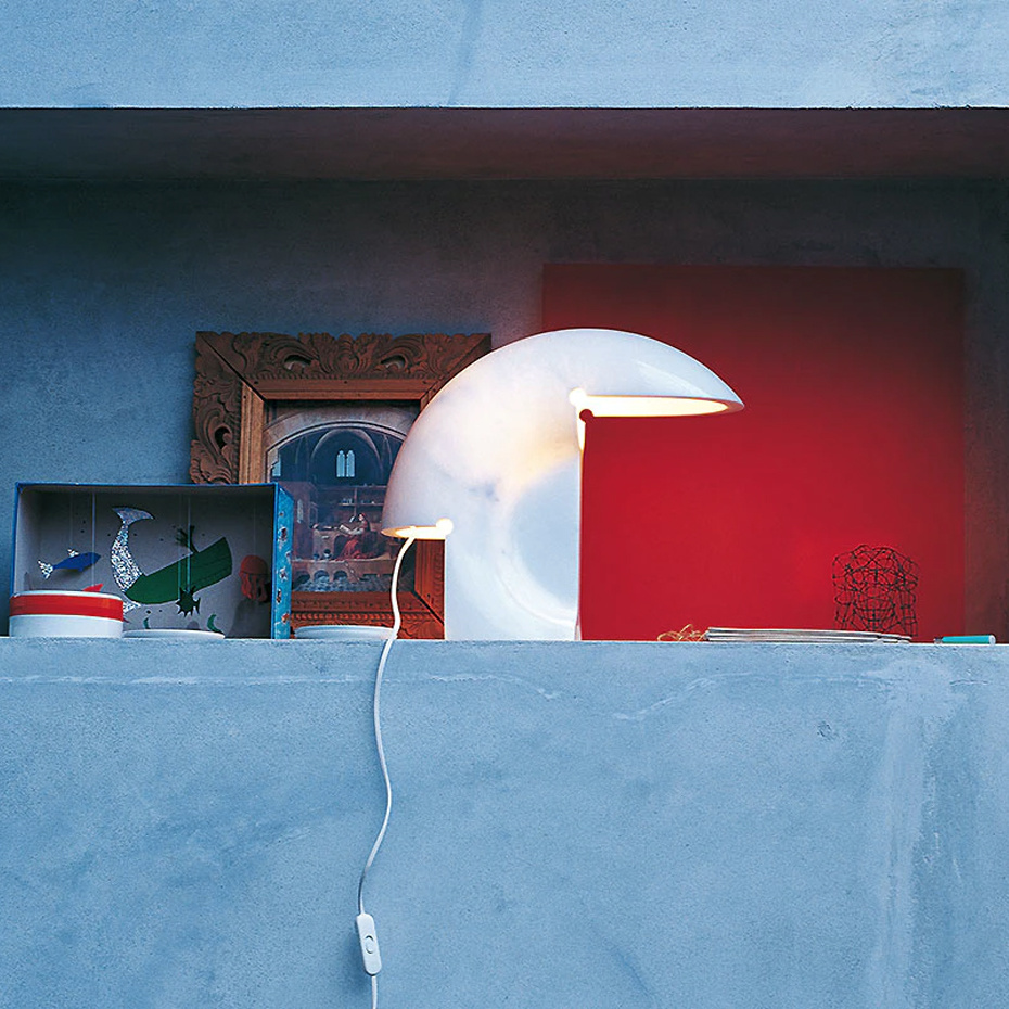 Biagio Bordslampa White Marble