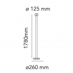 Bellhop Golvlampa White Bellhop Golvlampa White