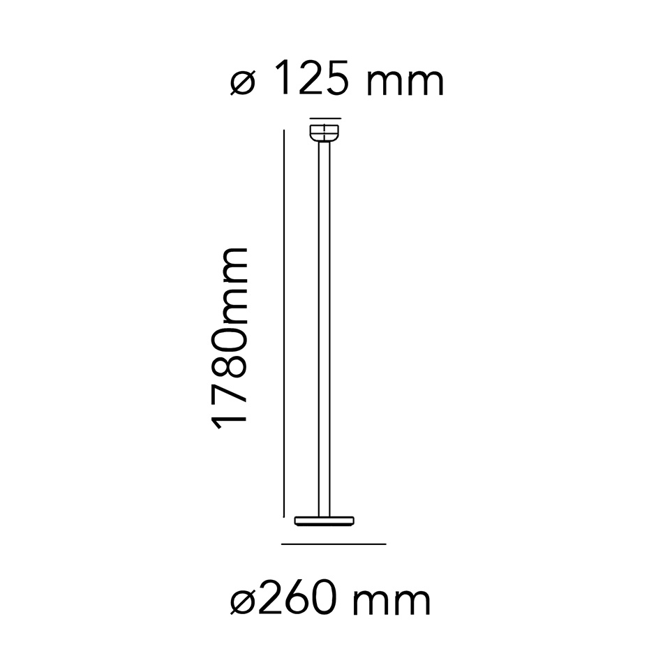 Bellhop Golvlampa Cioko