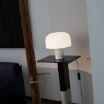 Bellhop Glass T Bordslampa White Bellhop Glass T Bordslampa White