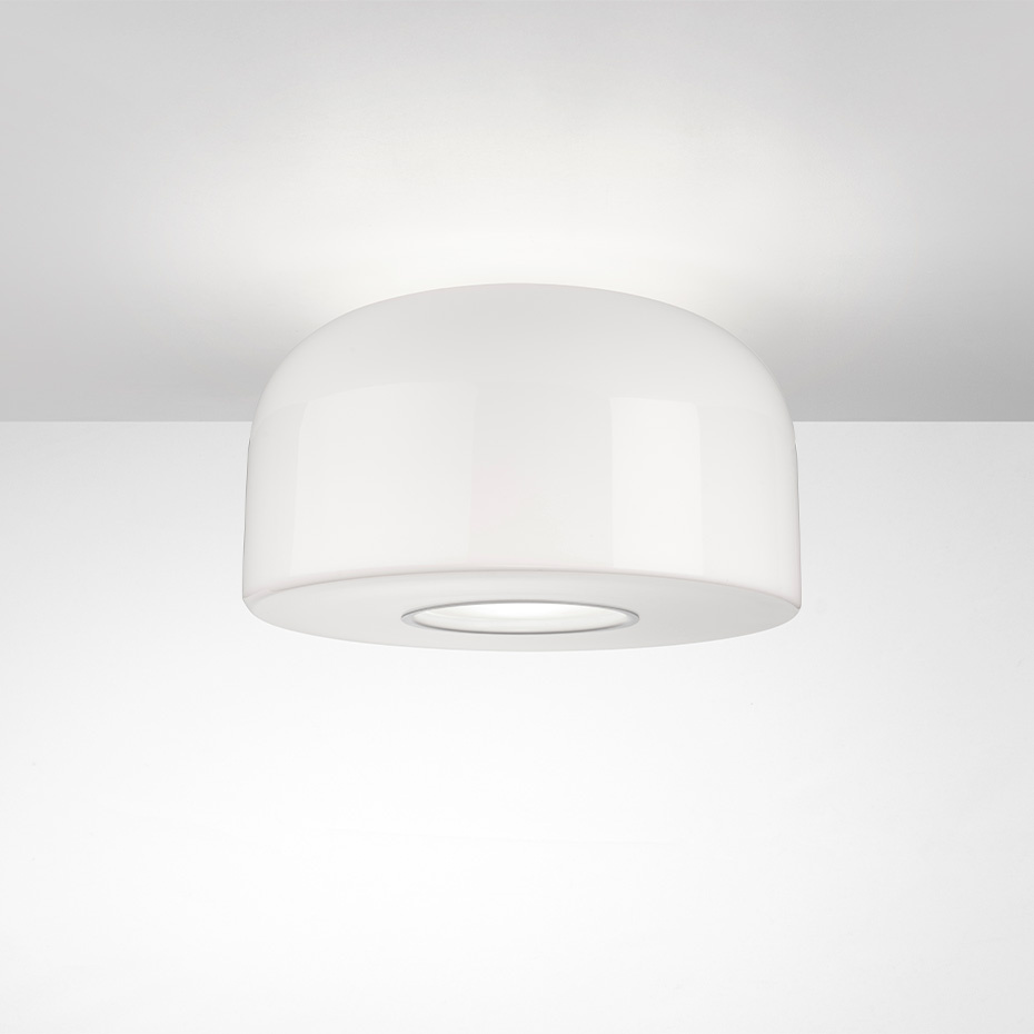 Bellhop Glass C2 Plafond White