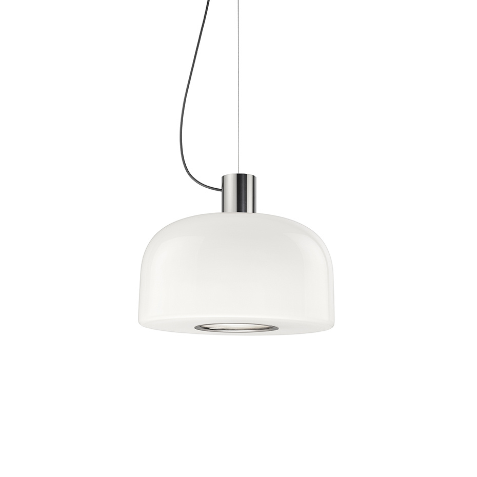 Bellhop Glass S2 Pendel Bright Aluminum