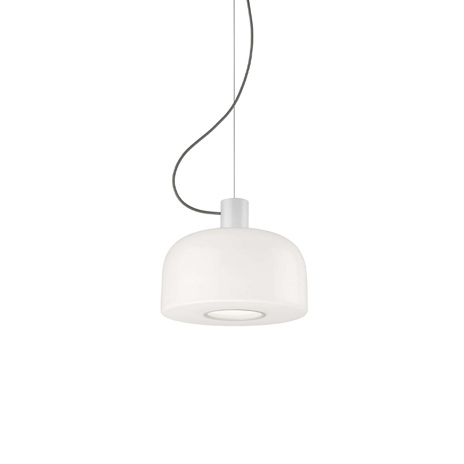 Bellhop Glass S1 Pendel White