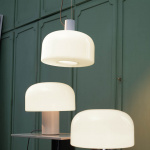 Bellhop Glass S1 Pendel White Bellhop Glass S1 Pendel White