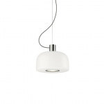 Bellhop Glass S1 Pendel Bright Aluminum Bellhop Glass S1 Pendel Bright Aluminum