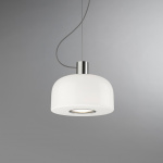 Bellhop Glass S1 Pendel Bright Aluminum Bellhop Glass S1 Pendel Bright Aluminum