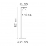 Captain Flint Golvlampa Brushed Brass Captain Flint Golvlampa Brushed Brass