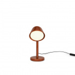 Céramique Down Bordslampa Rust Red Céramique Down Bordslampa Rust Red
