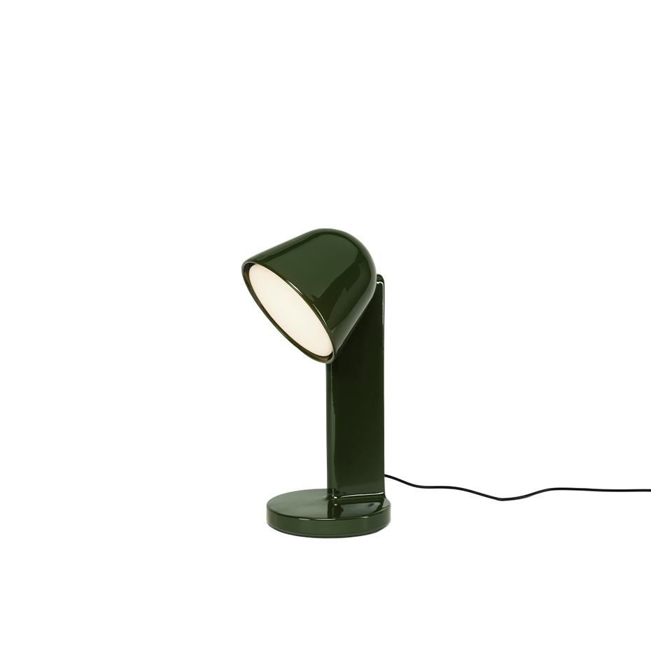 Céramique Down Bordslampa Moss Green