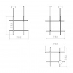Coordinates S3 Pendel Anodized Champagne Coordinates S3 Pendel Anodized Champagne