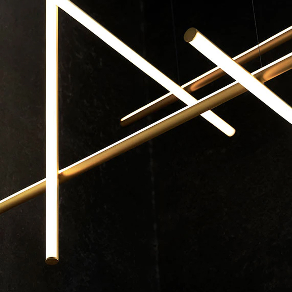 Coordinates S2 Pendel Anodized Champagne