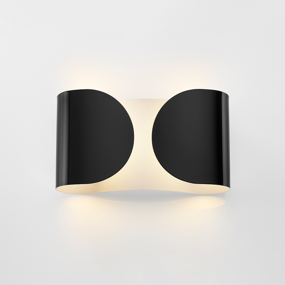 Foglio Vägglampa Black