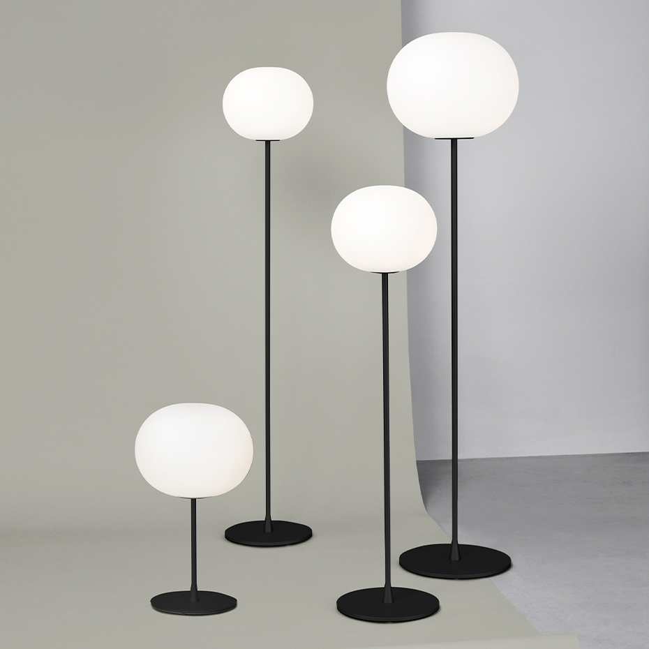 Glo-Ball F3 Golvlampa Matt Black