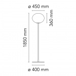 Glo-Ball F3 Golvlampa Matt Black Glo-Ball F3 Golvlampa Matt Black