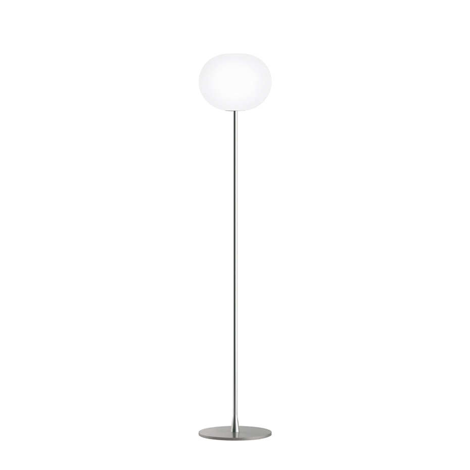 Glo-Ball F2 Golvlampa Silver