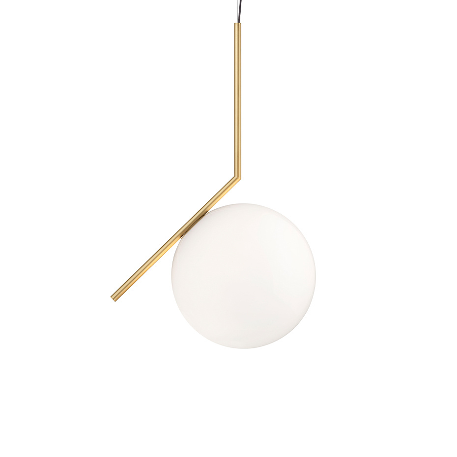 IC Lights S3 Pendel Brushed Brass