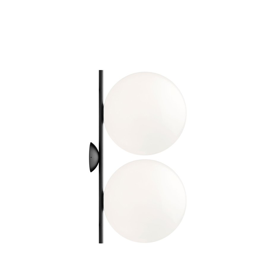 IC Lights C/W2 Double Tak/Vägglampa Matt Black