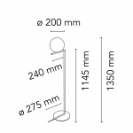 IC Lights F1 Golvlampa Chrome IC Lights F1 Golvlampa Chrome