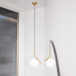 IC Lights S1 Pendel Brushed Brass IC Lights S1 Pendel Brushed Brass