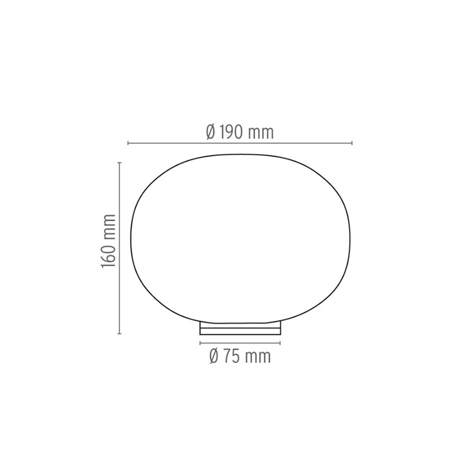Glo-Ball Zero Bordslampa