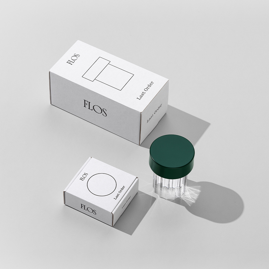 Last Order Fluted Bordslampa Matt Green (Outdoor)