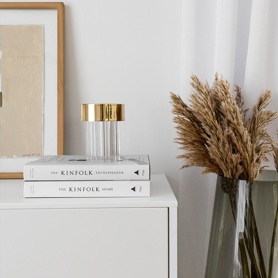 Last Order Fluted Bordslampa Matt Green (Outdoor)