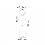 Last Order Fluted Bordslampa Polished Inox (Outdoor) Last Order Fluted Bordslampa Polished Inox (Outdoor)