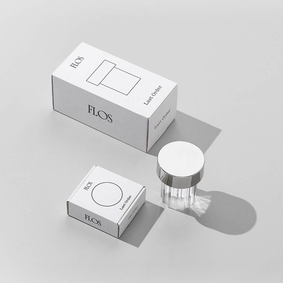 Last Order Fluted Bordslampa Polished Inox (Outdoor)