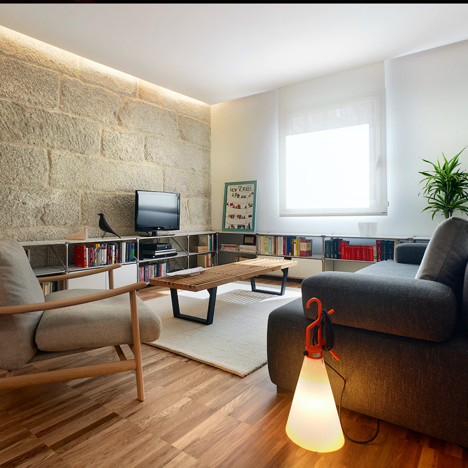 Mayday Bordslampa/Golvlampa Orange