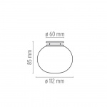 Mini Glo-Ball Taklampa/Vägglampa IP44 Mini Glo-Ball Taklampa/Vägglampa IP44