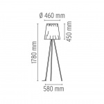 Rosy Angelis Golvlampa White/Grey Rosy Angelis Golvlampa White/Grey