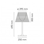 Ktribe T2 Bordslampa Transparent Ktribe T2 Bordslampa Transparent