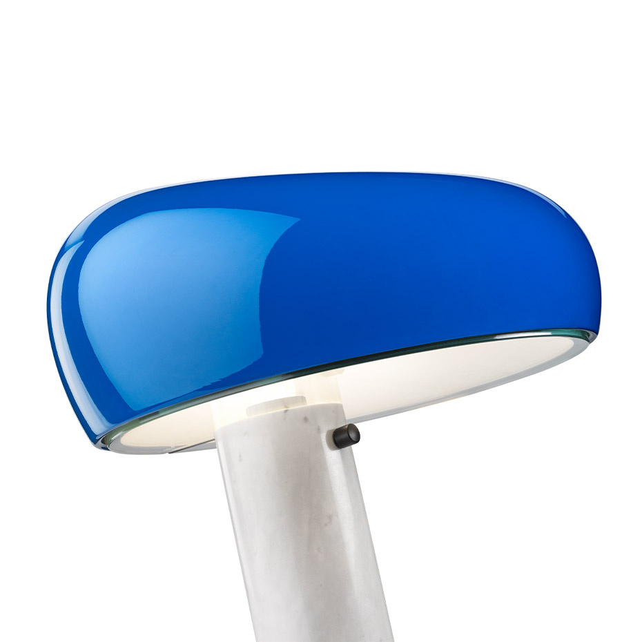 Snoopy Bordslampa Navy Blue