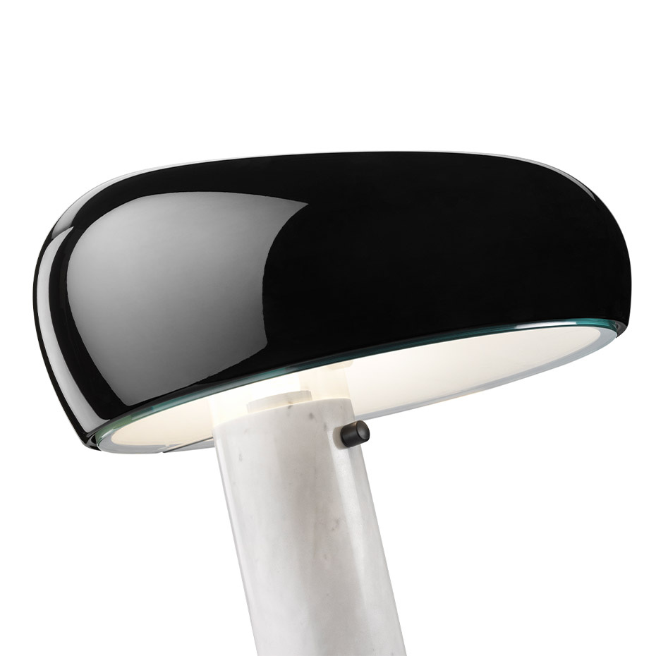 Snoopy Bordslampa Black