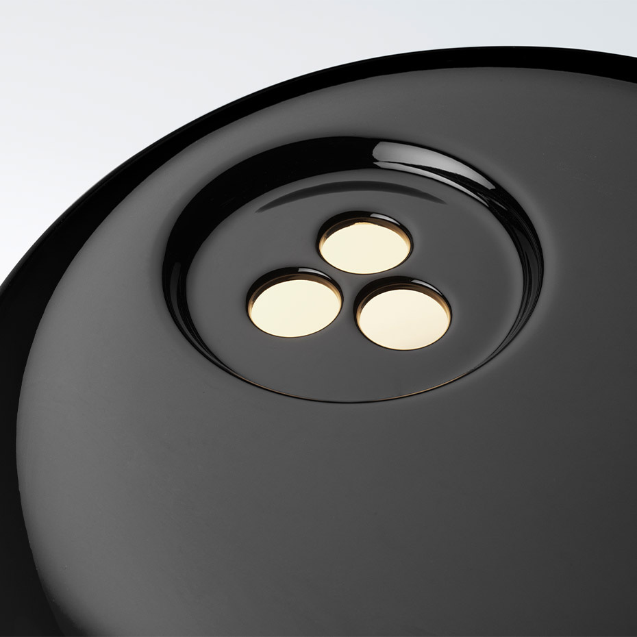 Snoopy Bordslampa Black