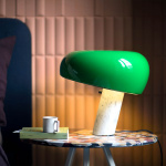 Snoopy Bordslampa Green Snoopy Bordslampa Green
