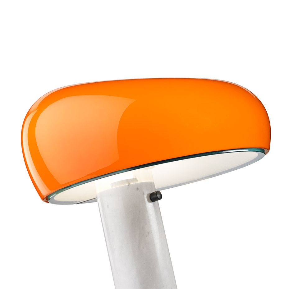 Snoopy Bordslampa Orange