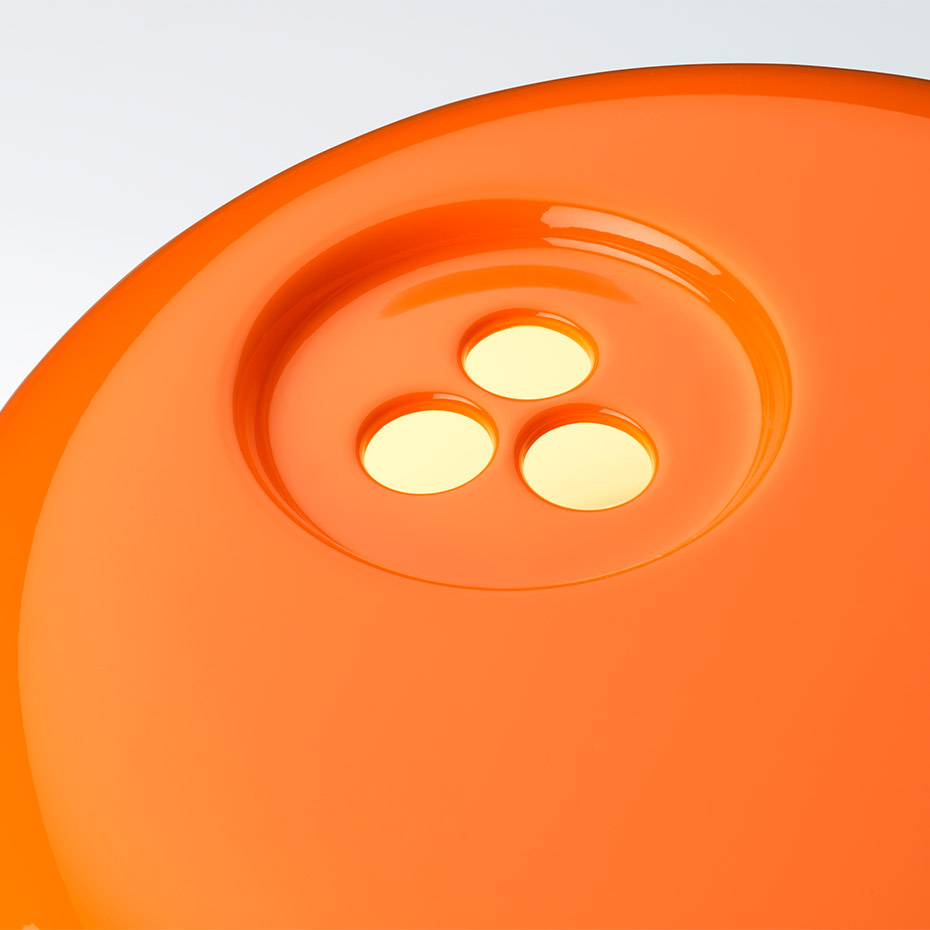 Snoopy Bordslampa Orange