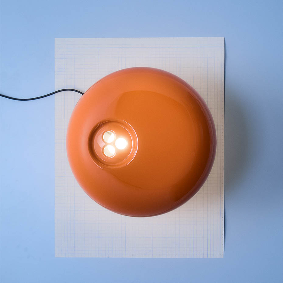 Snoopy Bordslampa Orange